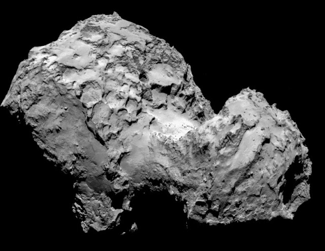 Does the organic material of comets predate our solar system?