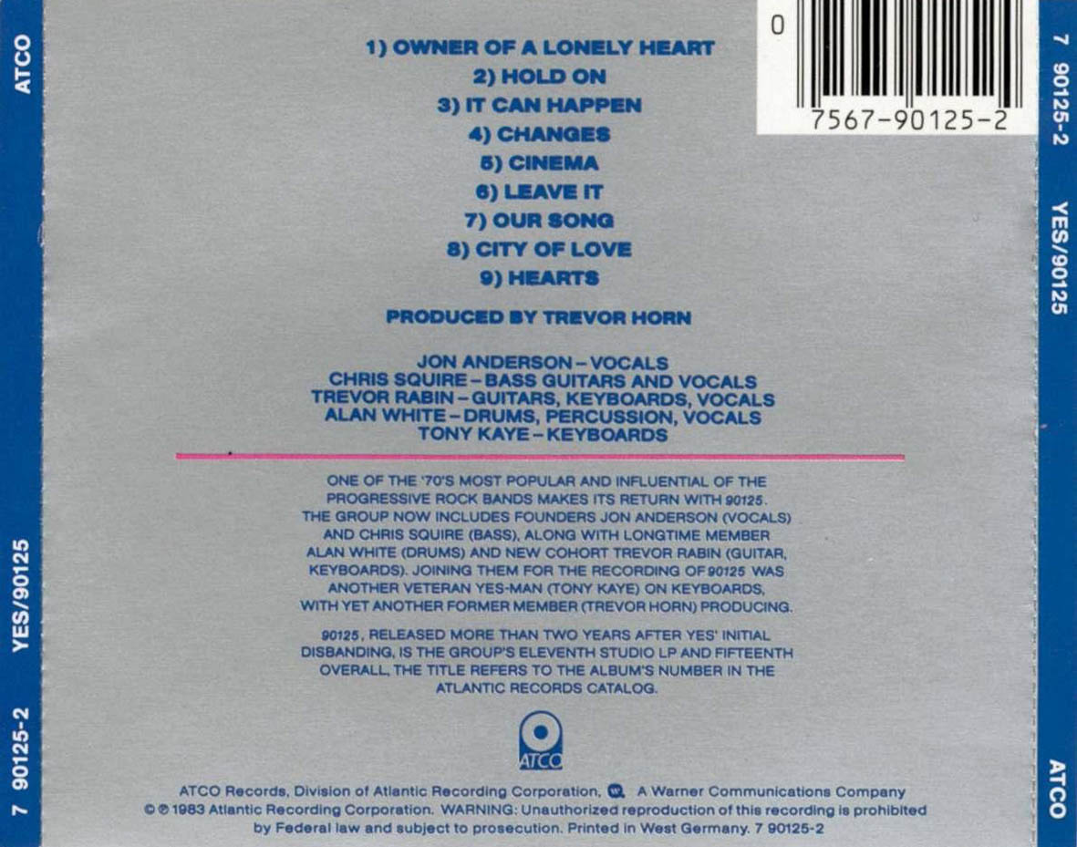 Yes 90125 1983