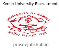 Kerala University Recruitment Kerala University Recruitment