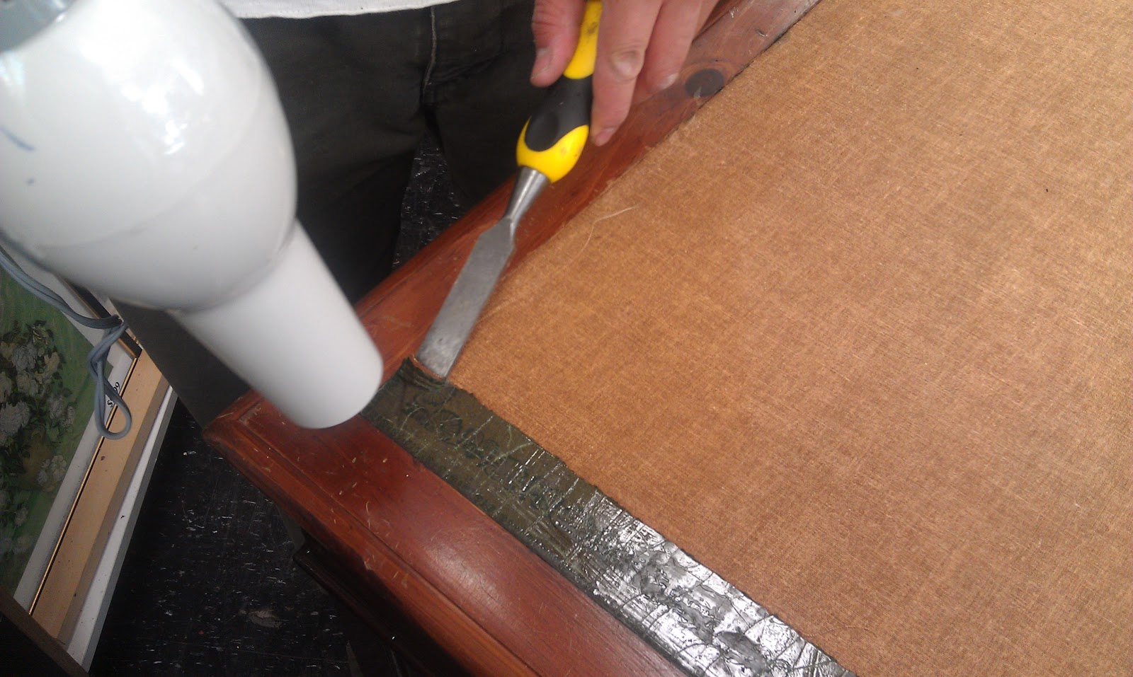 Galeria CTR My Biggest Refinishing Challenge Yet Leathertopped Desk