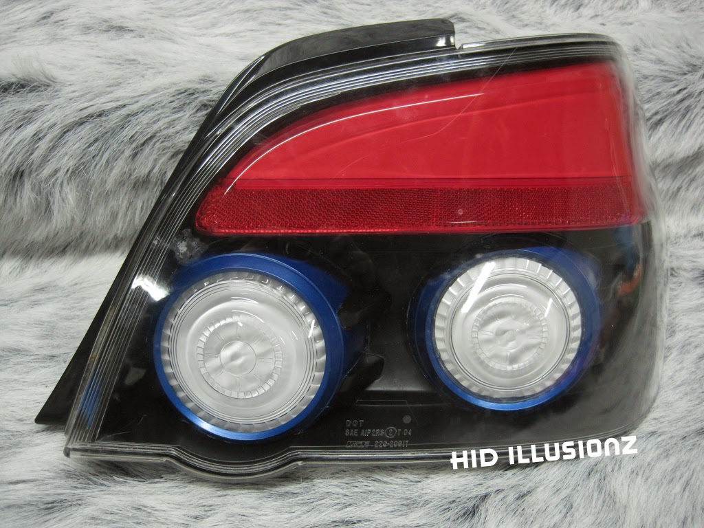 HID ILLUSIONZ Subaru Impreza WRX STi Custom Sequential LED TailLight Retrofit