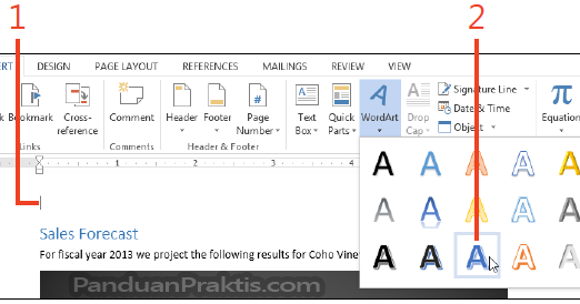 Mengubah WordArt di Microsoft Word 2013: Menghidupkan Teks Anda dengan Gaya