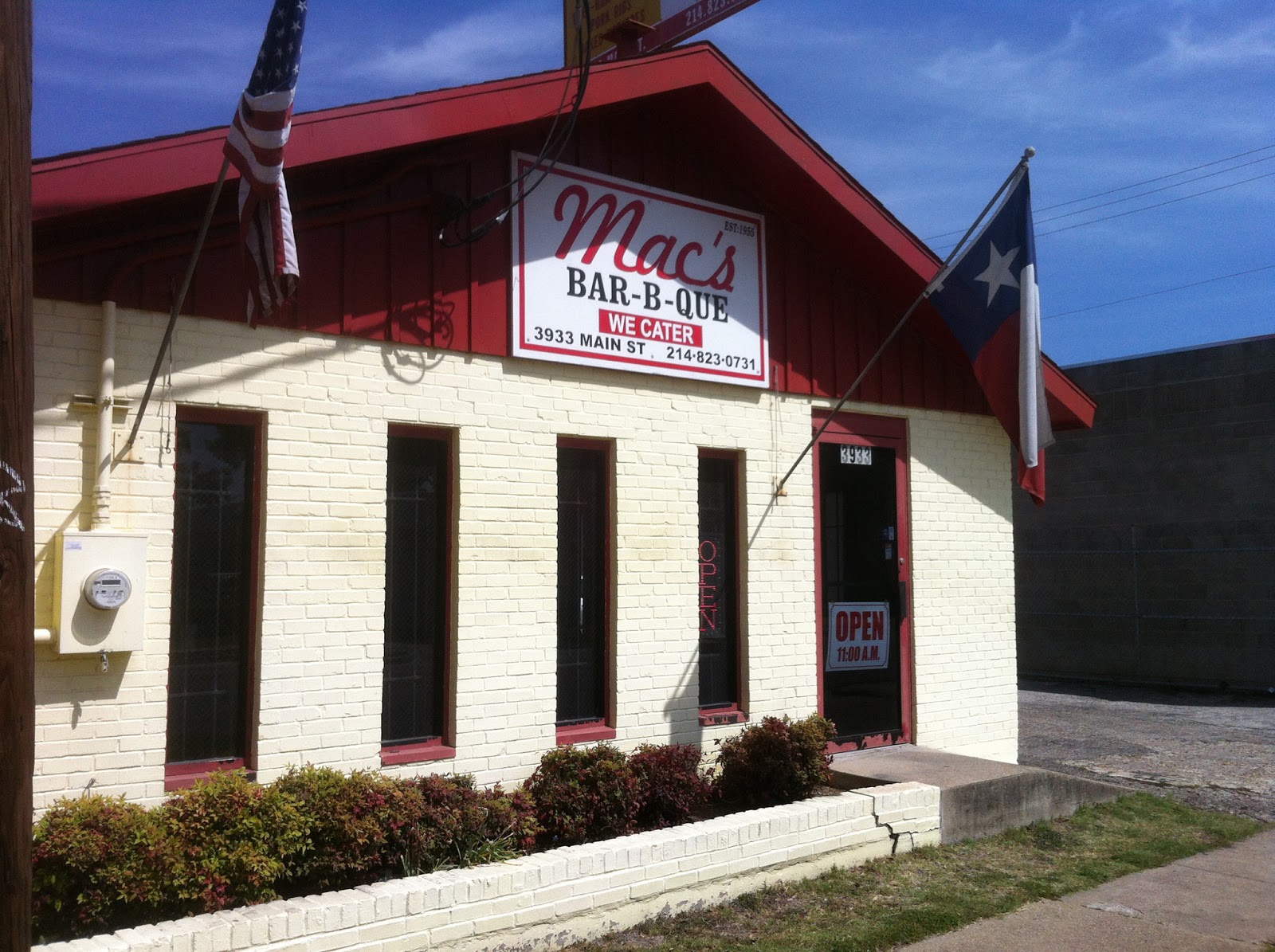 The Barbecue Fiend Mac's BarBQue (Dallas, TX)