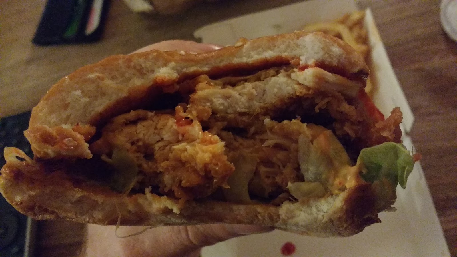 Kentucky Fried Bloggin' Zinger Stacker Meal Review