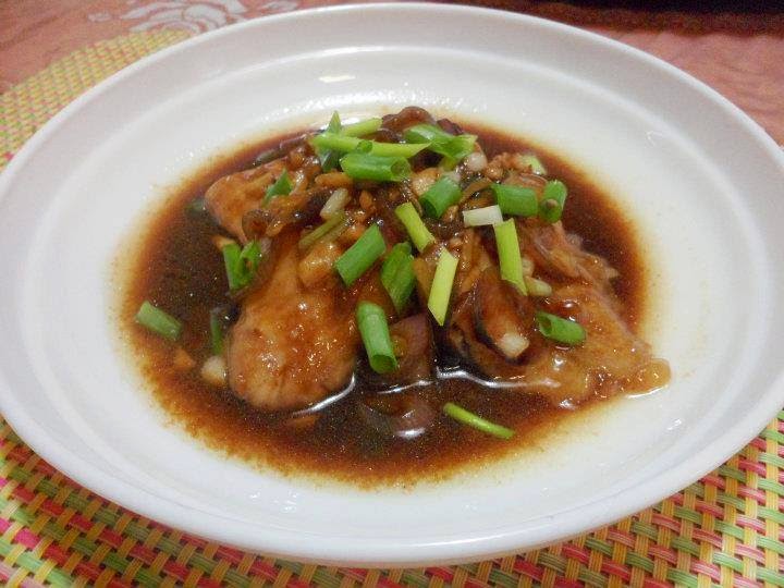 When alone... COOK! Cream Dory in Oyster Sauce