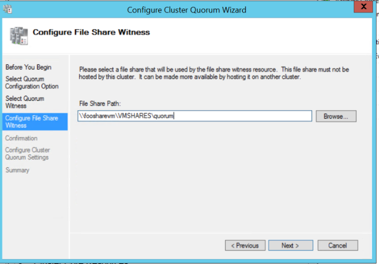 Updating configuration file. File share. Share files and resources.