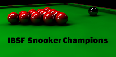 IBSF World Snooker Championship men's,  past winners-champions , history, results.