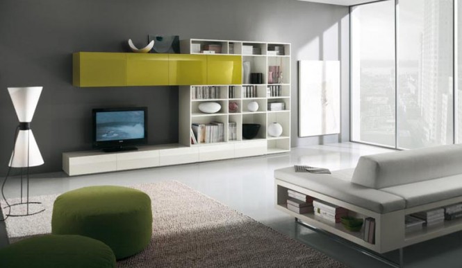 Hogares Frescos: Modernas Unidades de Pared para TV