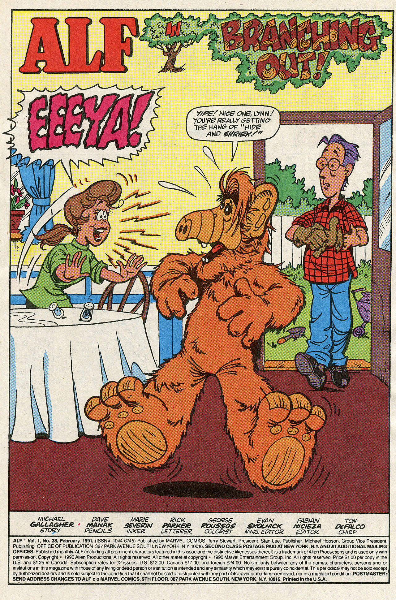 Read online ALF comic -  Issue #38 - 3