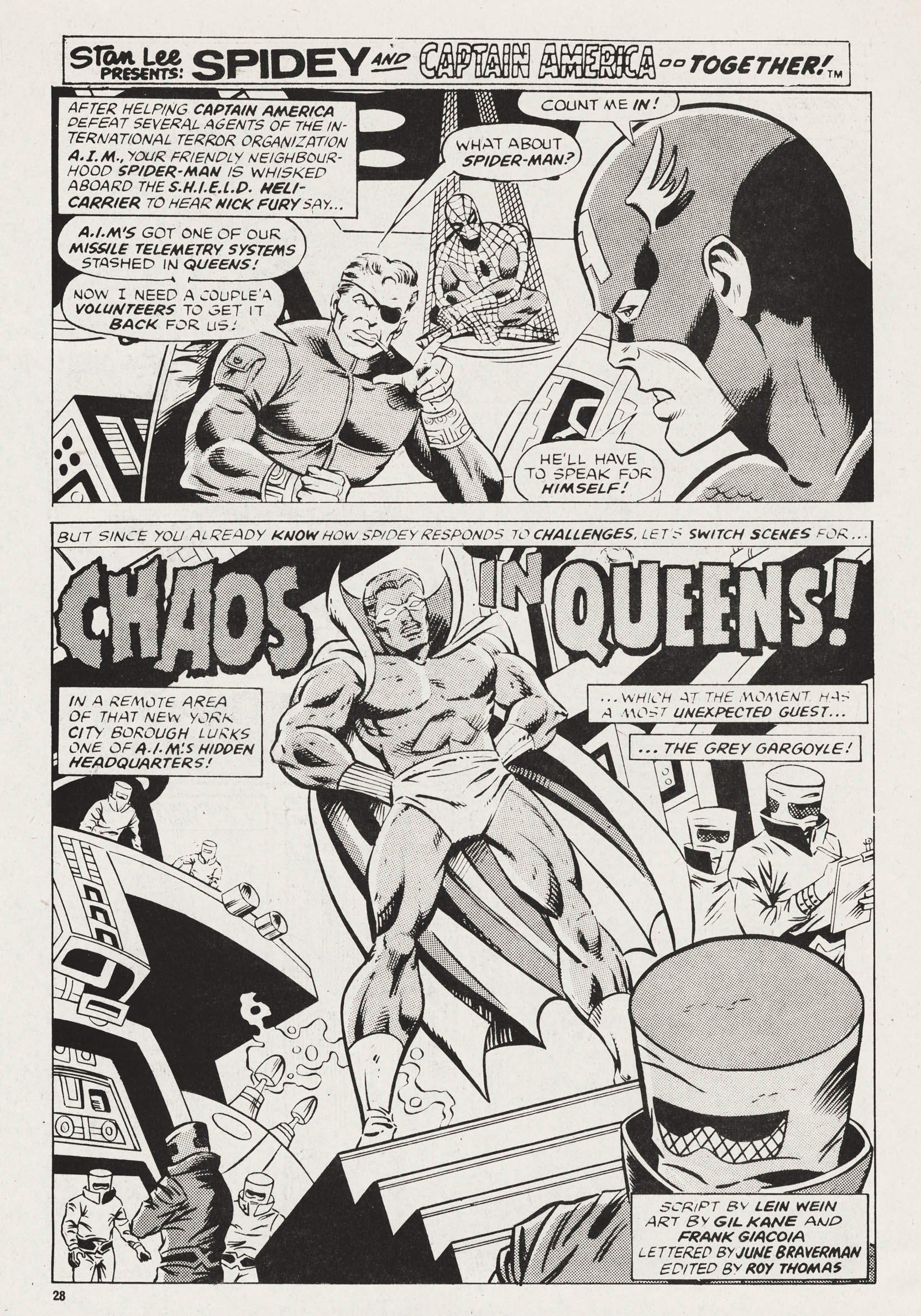 Read online Captain Britain (1976) comic -  Issue #38 - 28