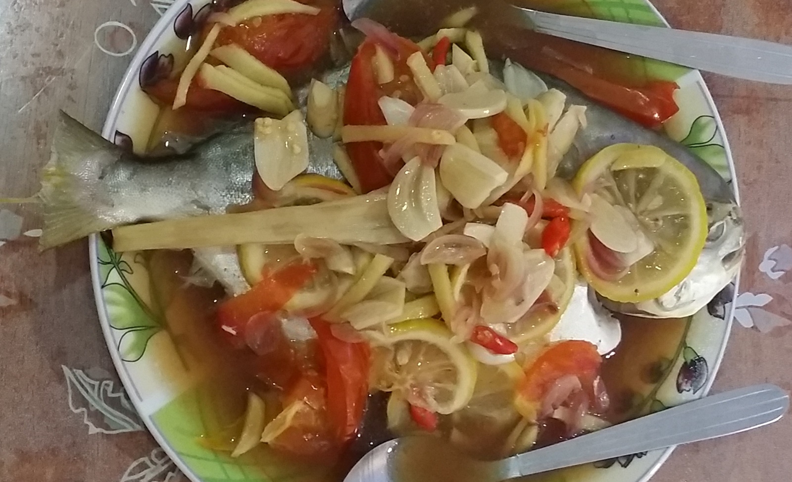 Resepi Ikan Bawal Stim Limau Resep Bunda Erita