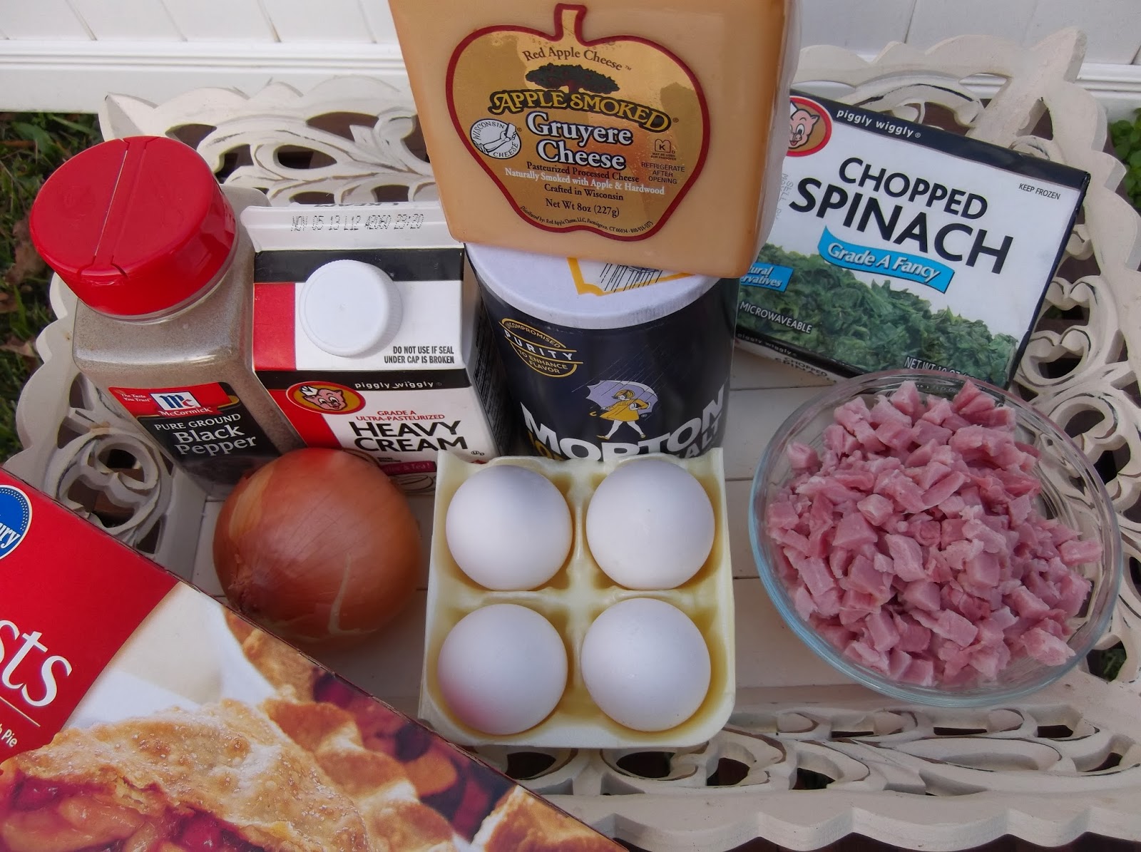 What's For Supper?: Ham and Spinach Quiche