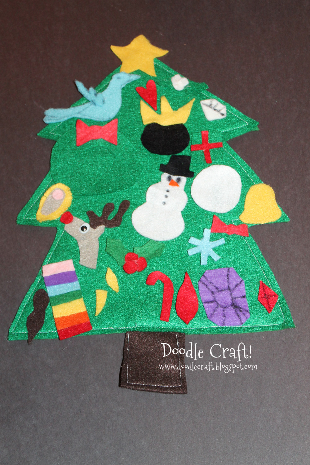 Christmas in July: Felt Advent Calendar!