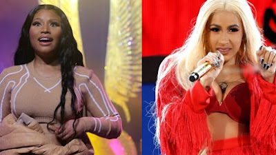 Cardi B espera que Nicki Minaj tenha filho em breve para que ela seja mais "Legal", afirma fonte a HollywoodLife.