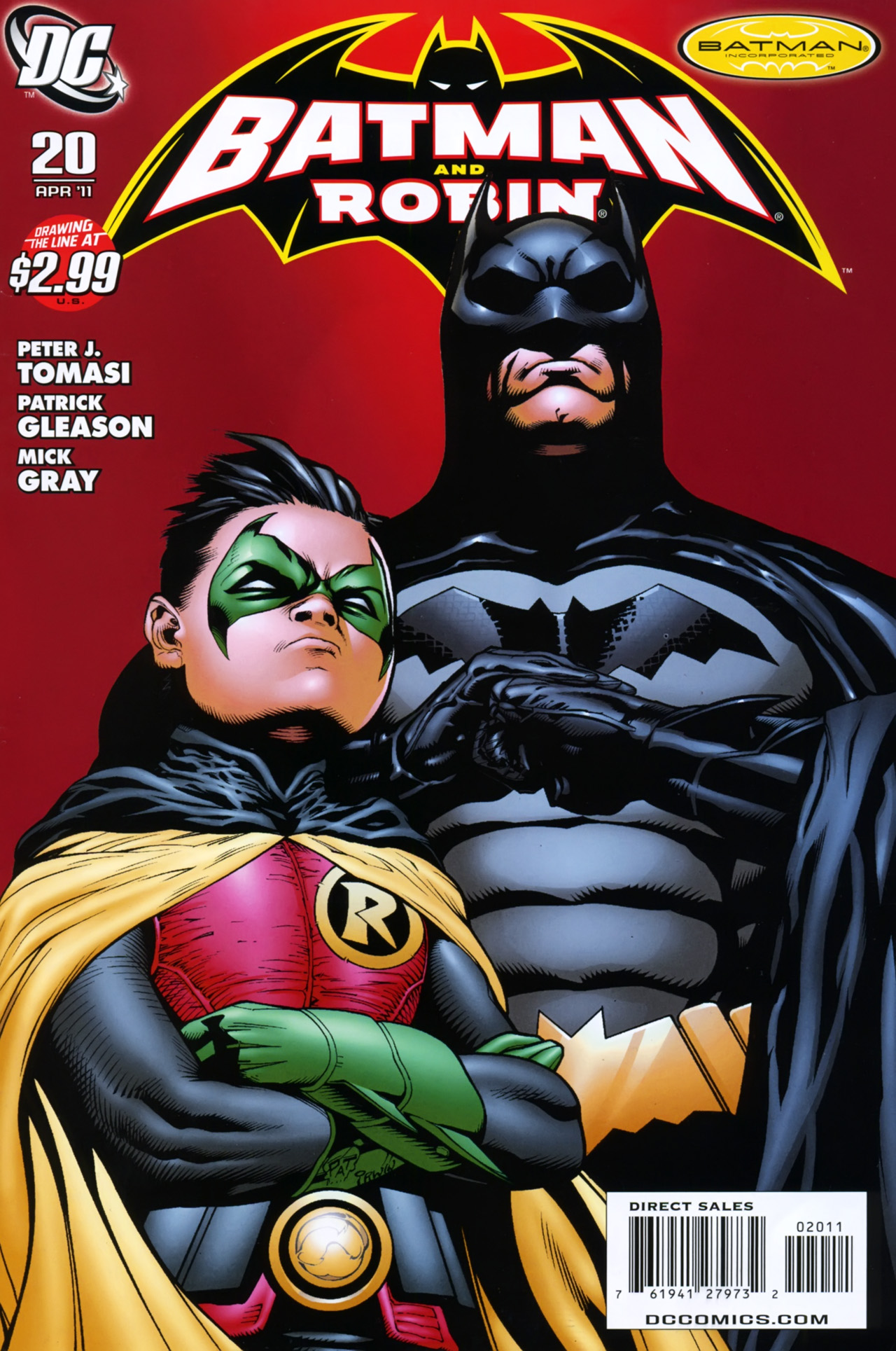 Read online Batman and Robin (2009) comic -  Issue #20 - 1