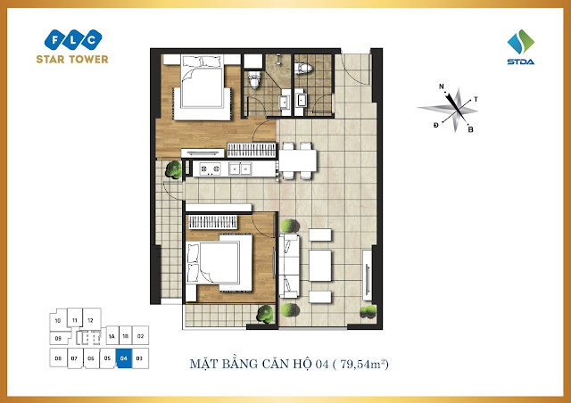 mặt bằng thiết kế căn hộ flc star tower mặt bằng thiết kế căn hộ flc star tower