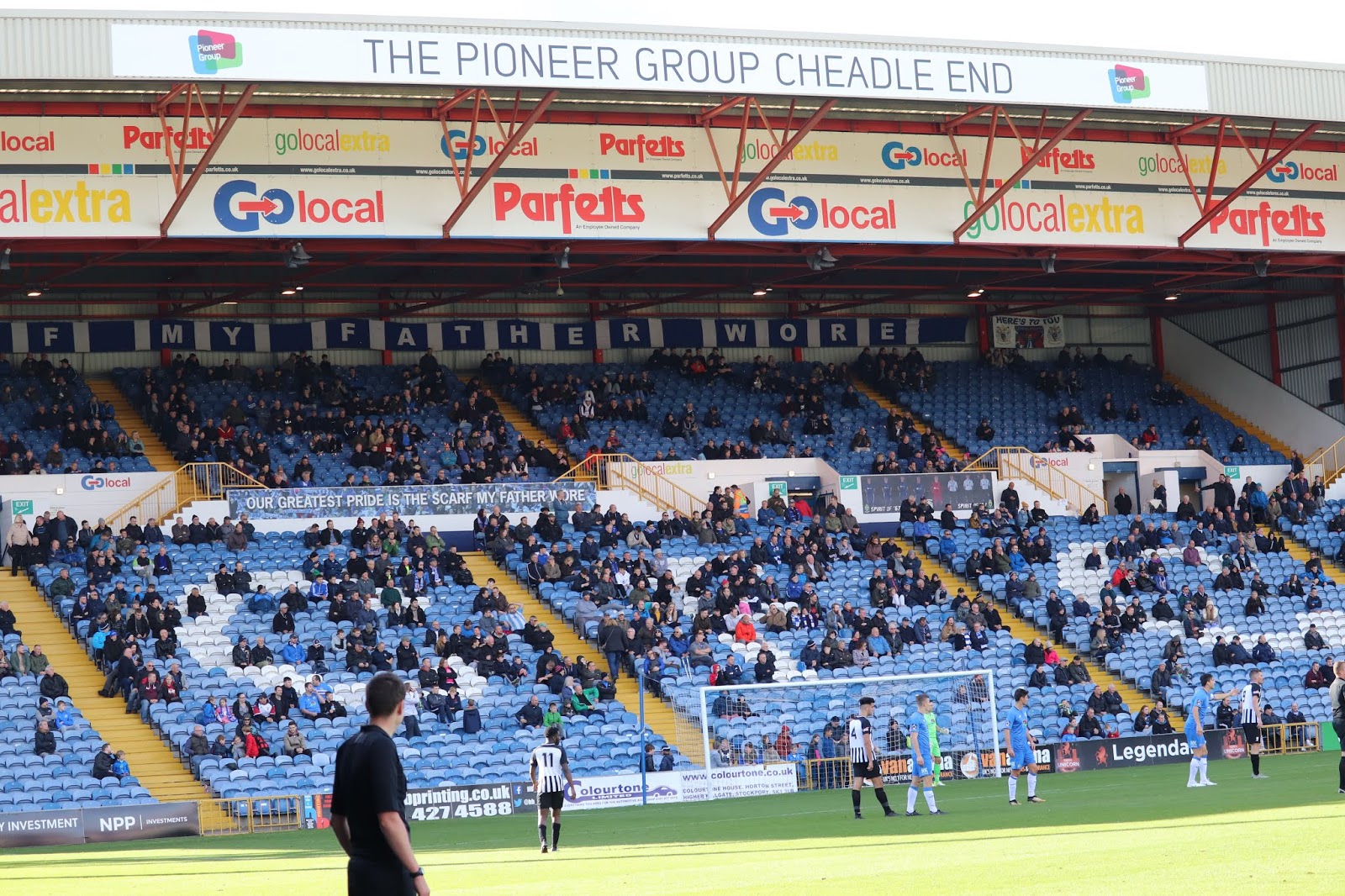 Stockport County 3 Corby Town 0 ( FA Cup 3QR) 6 October 2018