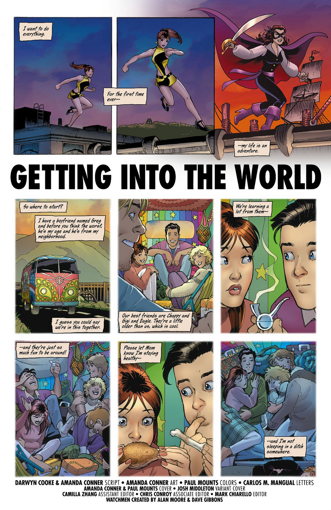 Read online Before Watchmen: Silk Spectre comic -  Issue #2 - 8