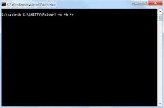 How to hide a folder completely in Windows using Attrib command | TekkiPedia