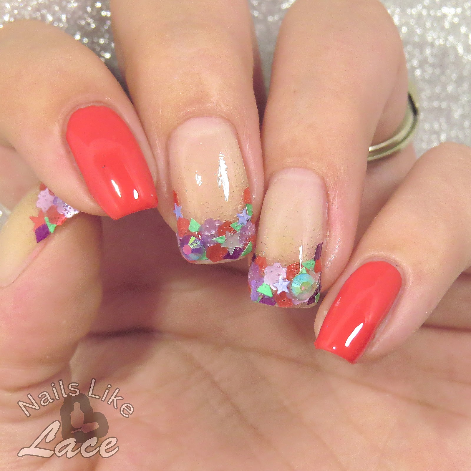 NailsLikeLace: A Weekly Dose of Rainbows: French Tips