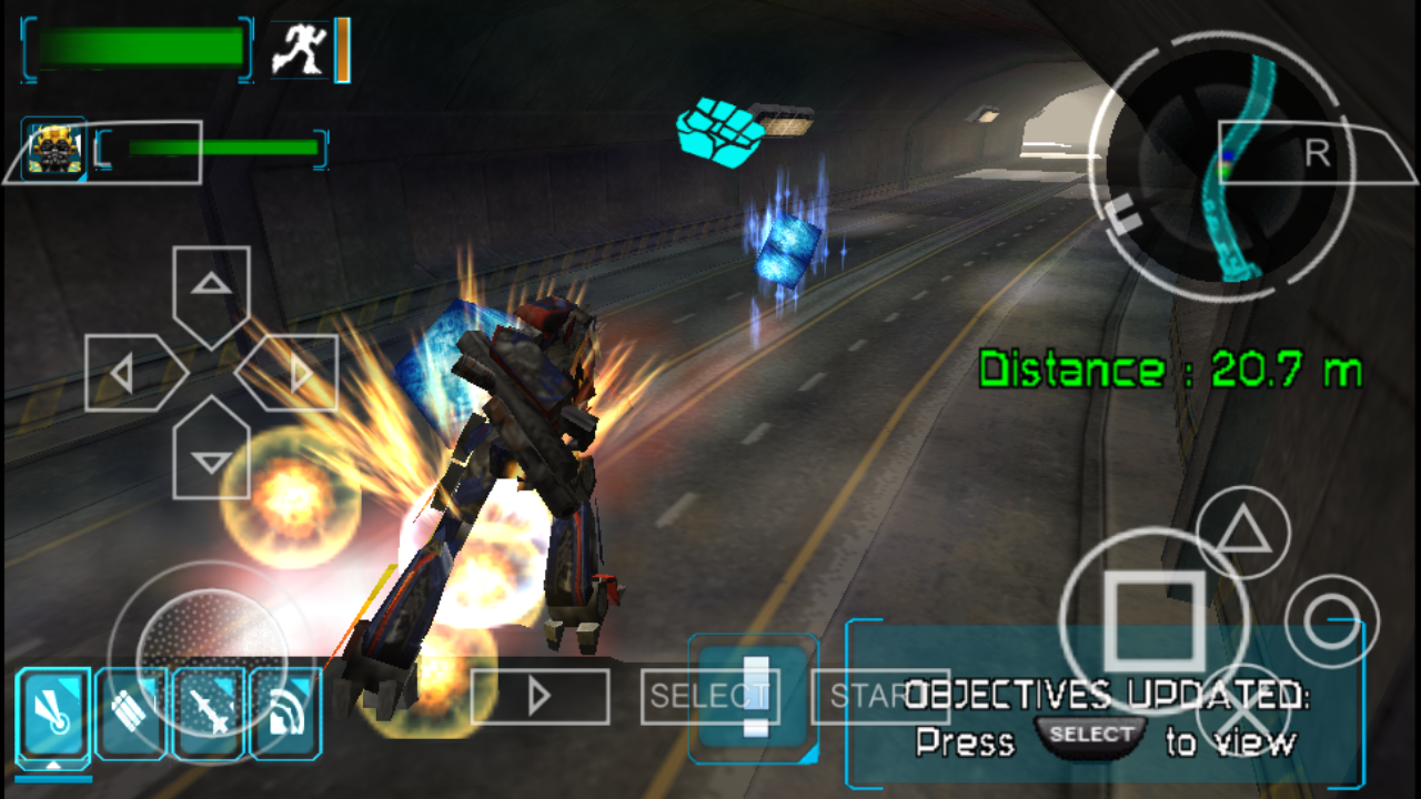 Transformers The Game [USA)] PSP ISO For Android MovGameZone