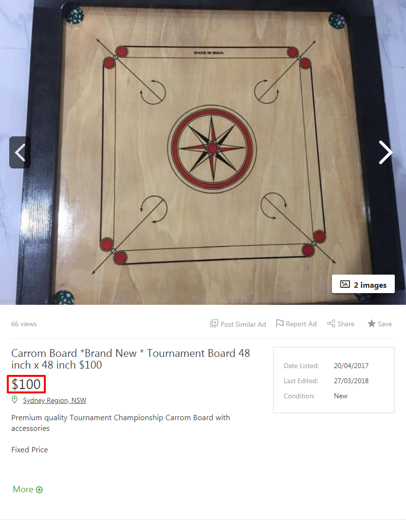 48 52 Inch Carrom Board Prices Foreign Lemonade