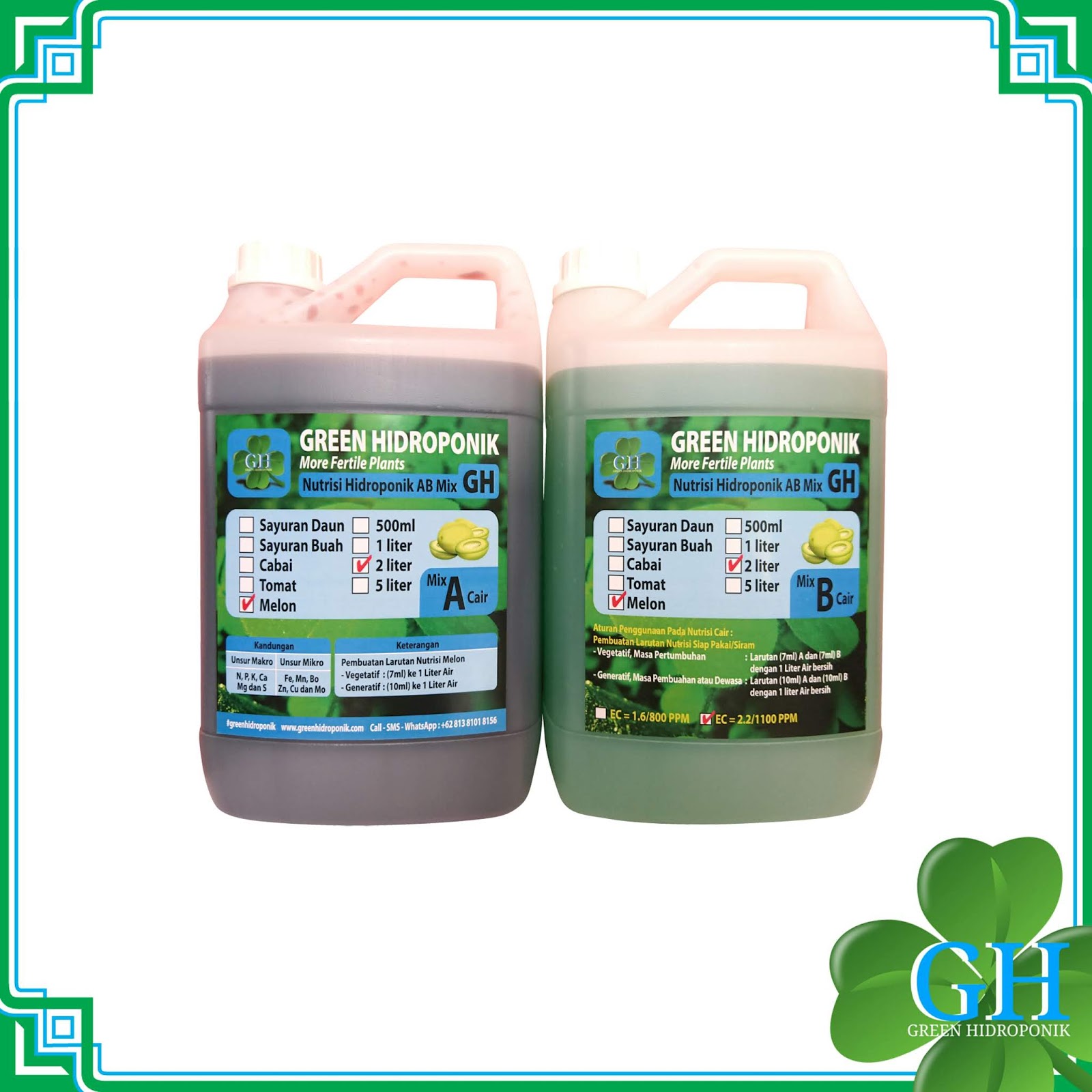 Harga Nutrisi Hidroponik Ab Mix