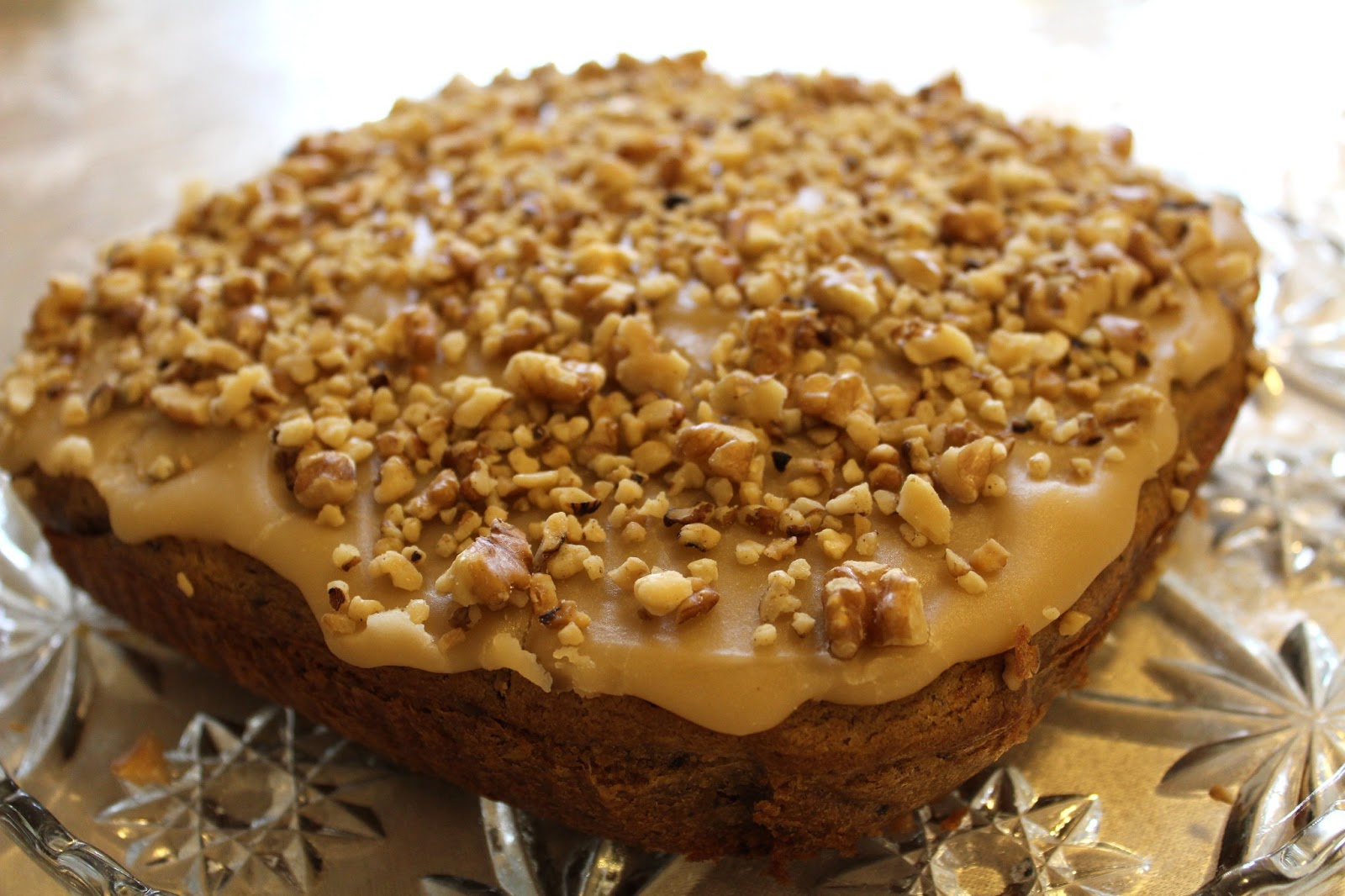 Blog as you Bake Sticky Toffee Pudding Date Cake