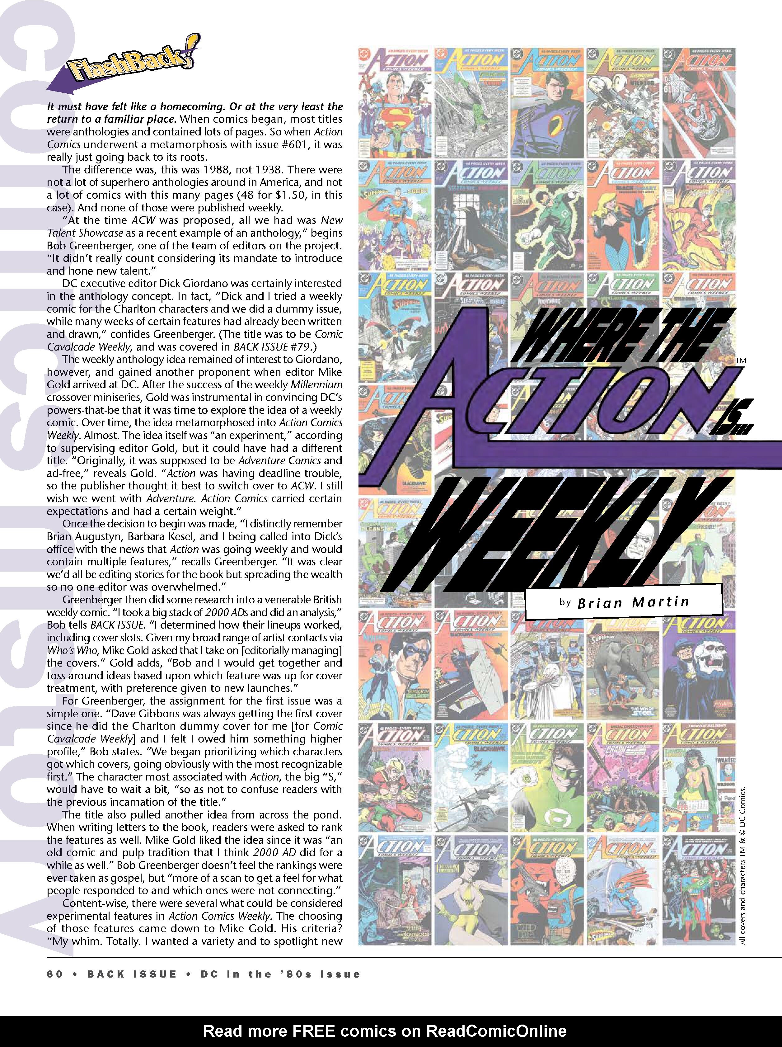 Read online Back Issue comic -  Issue #98 - 62