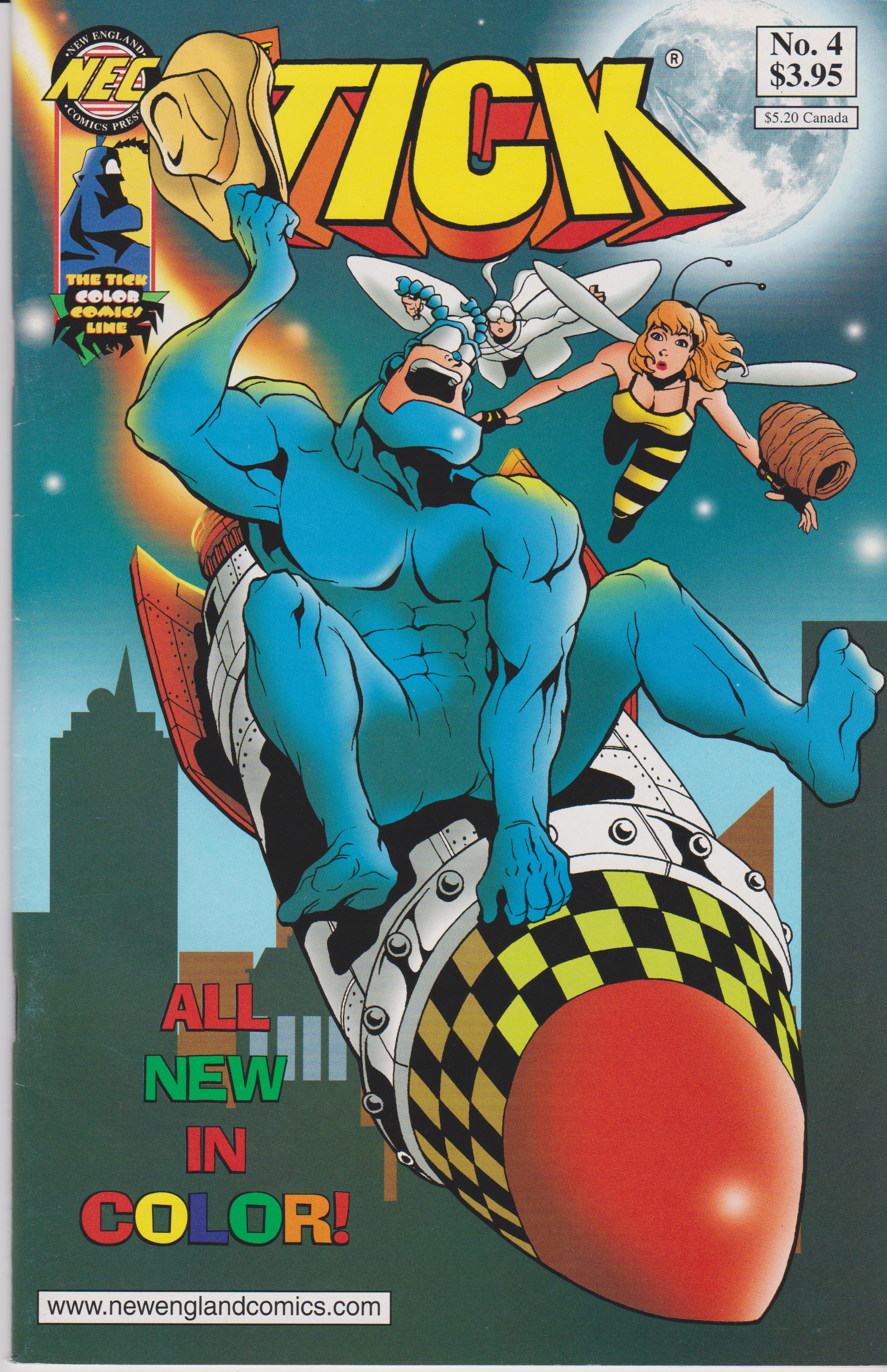 Read online The Tick Color comic -  Issue #4 - 1