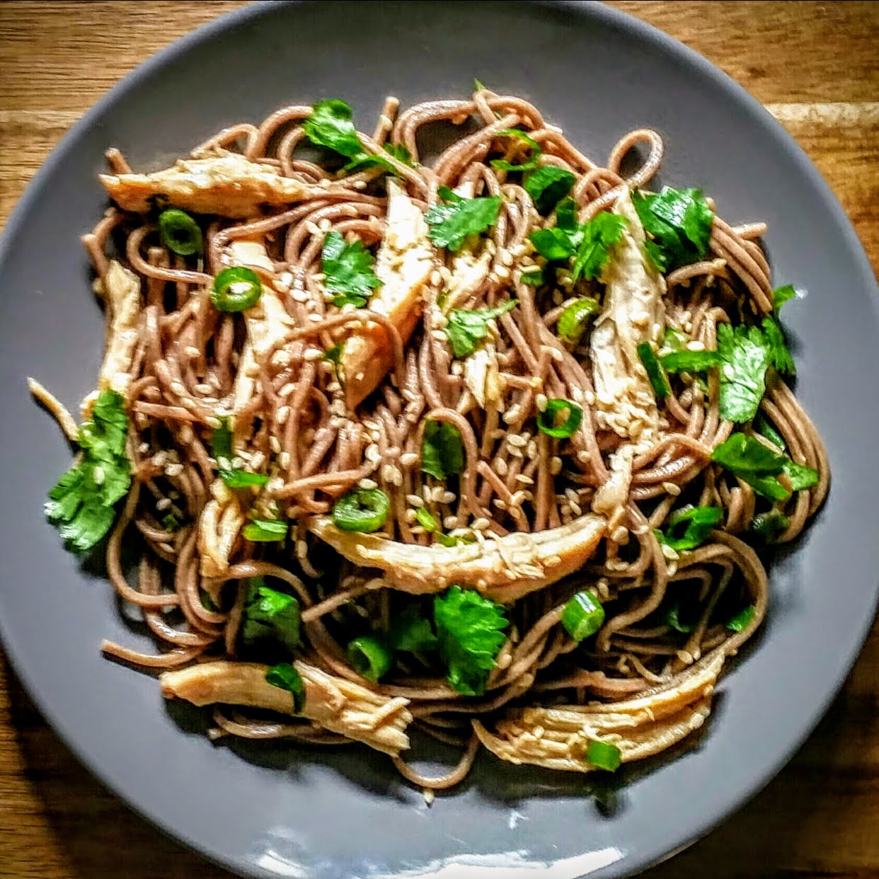 Chicken Soba Noodle Salad