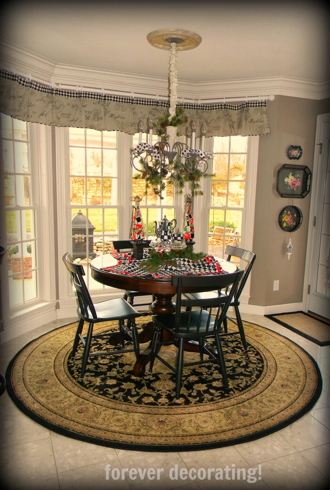 Forever Decorating! A Bit More Of A MacKenzie Childs Christmas