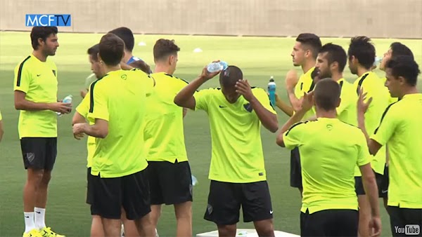 Tissone - Málaga -: "Nos estamos preparando para el partido ante el Sevilla"
