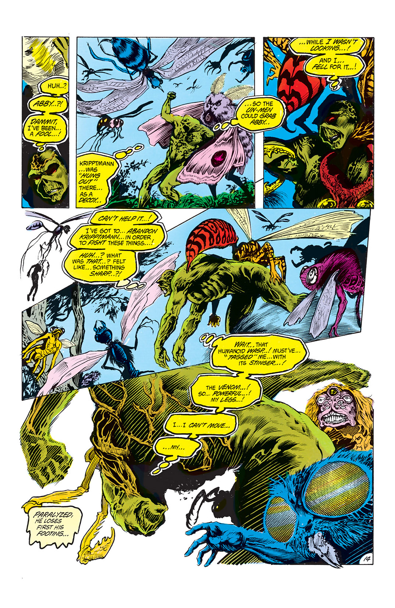 Read online Swamp Thing (1982) comic -  Issue #19 - 14