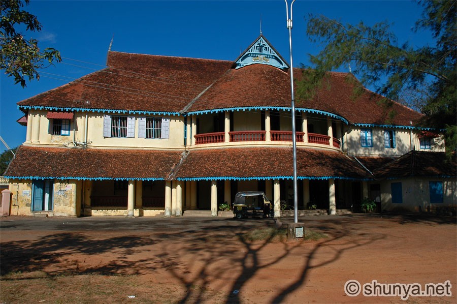 British Residency bungalow (1819), Kollam, Kerala built by John Munro