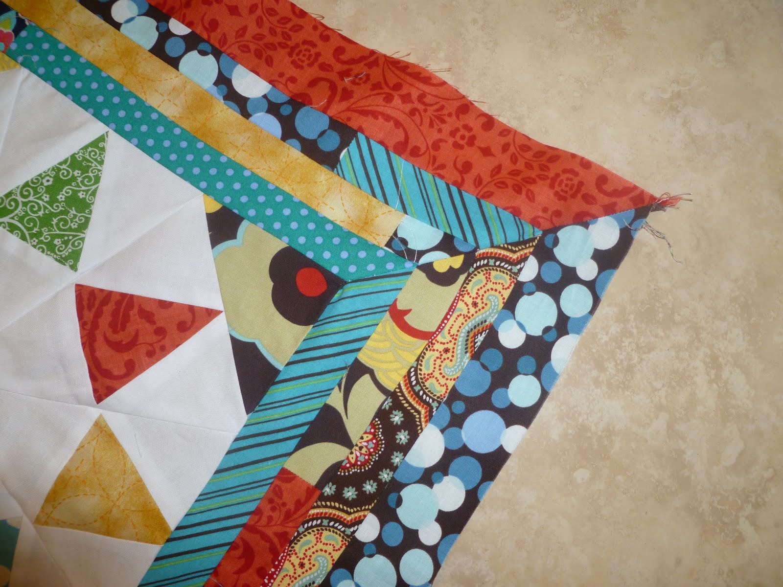 So Sarah Sews How to make a Mitered Border