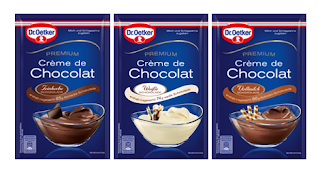  1.000 Tester für Premium Crème de Chocolat von Dr. Oetker