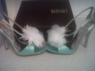 tiffany blue wedding shoes