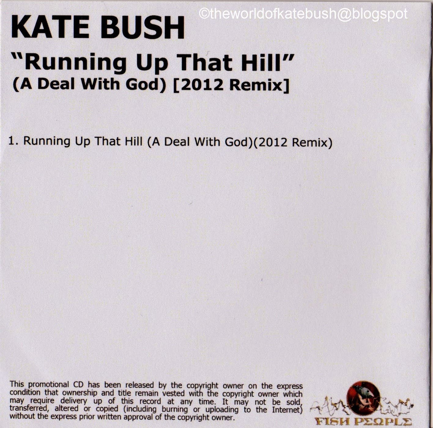 THE WORLD OF KATE BUSH Running