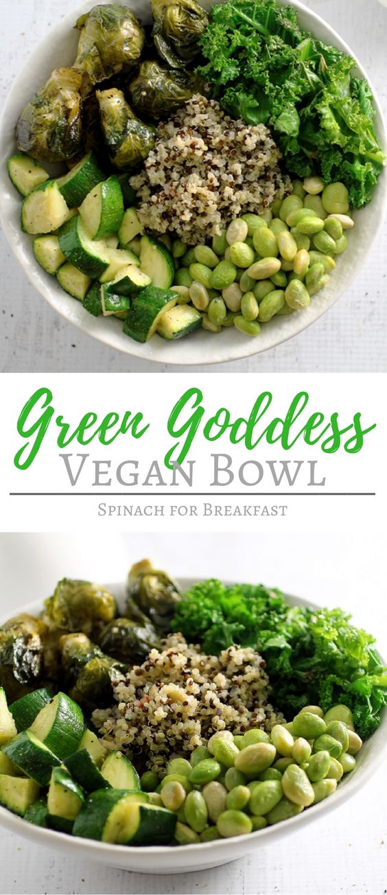 Green Goddess Bowl healthy dinner recipe
