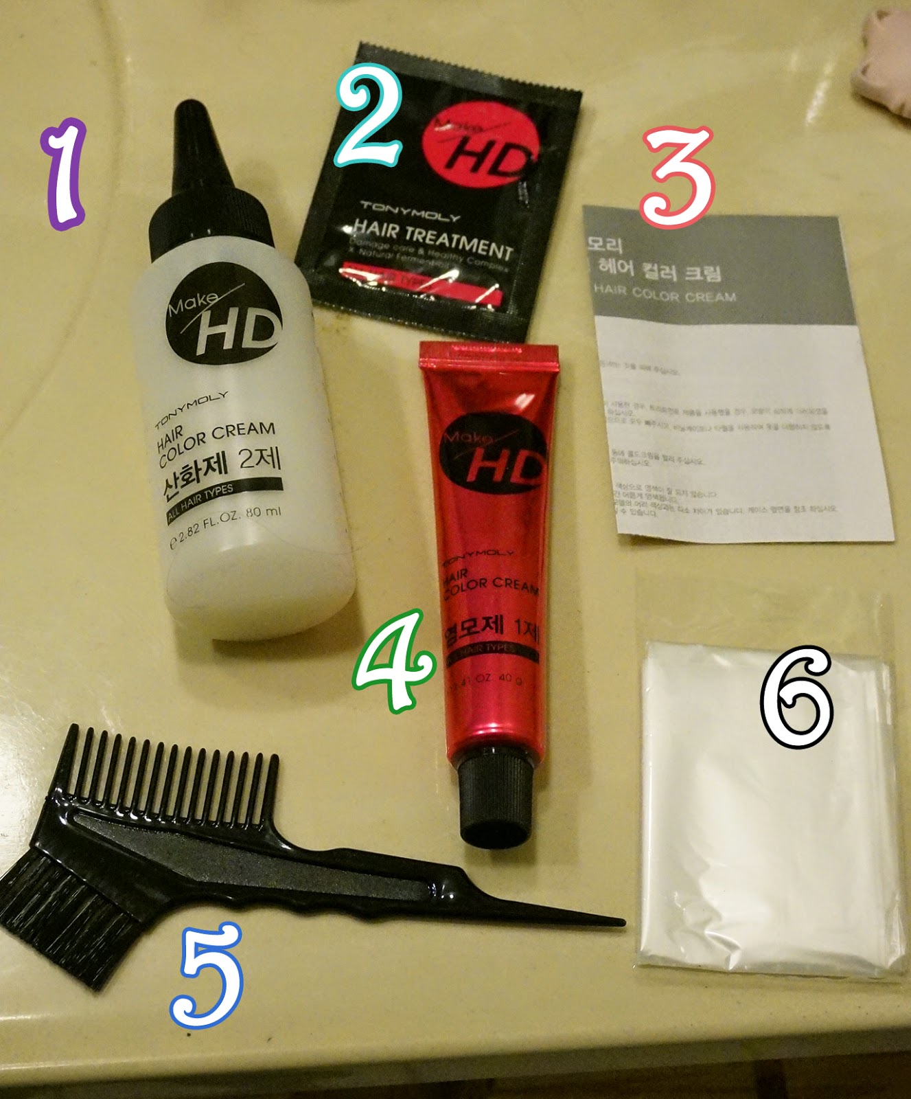 SleepyBunnii's Beauty/Lifestyle Blog Review TonyMoly Make HD Hair
