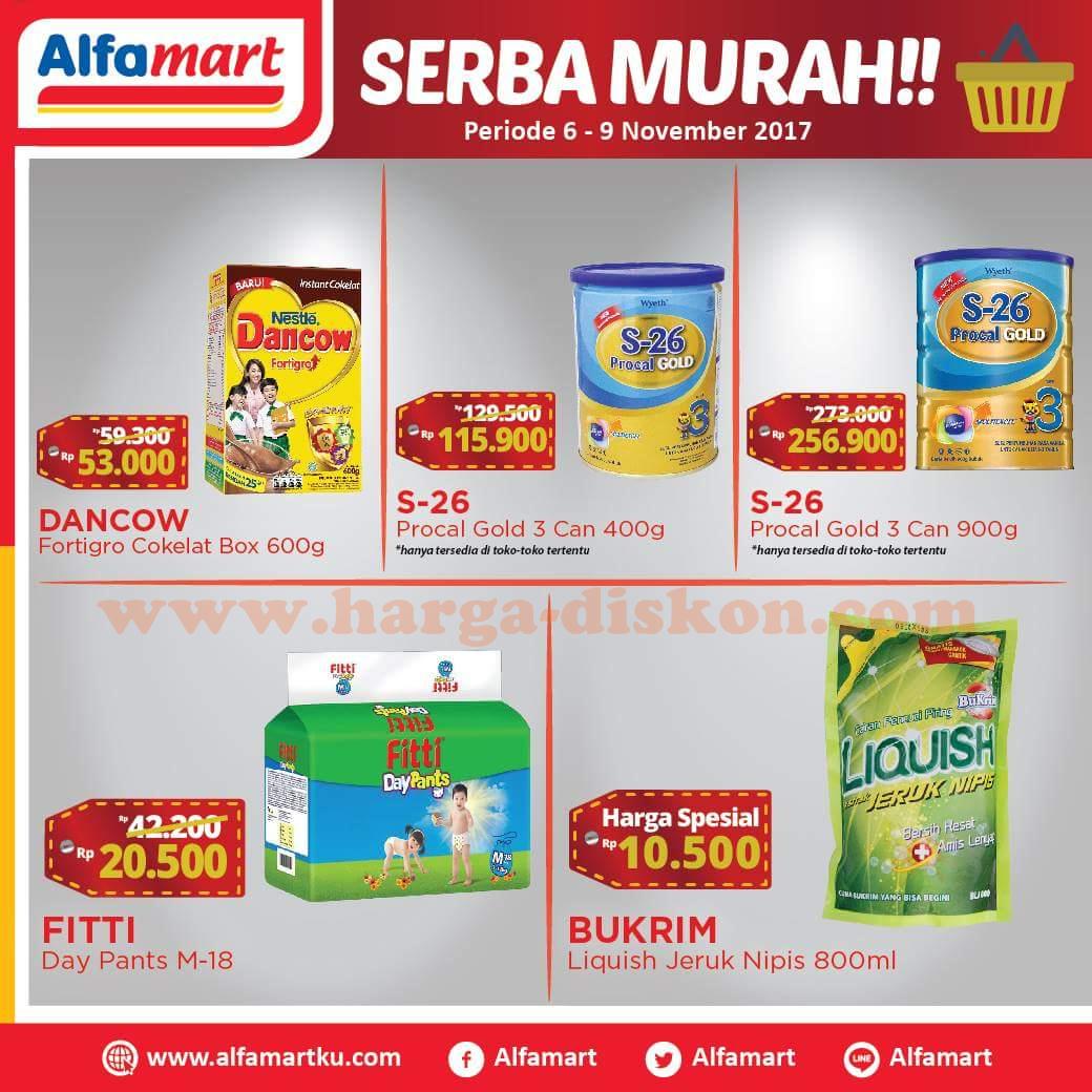 Katalog Promo Alfamart Terbaru Serba Murah Periode 06 09 November 2017 Harga Diskon