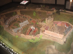 Model of Nottingham Castle circa 1500 