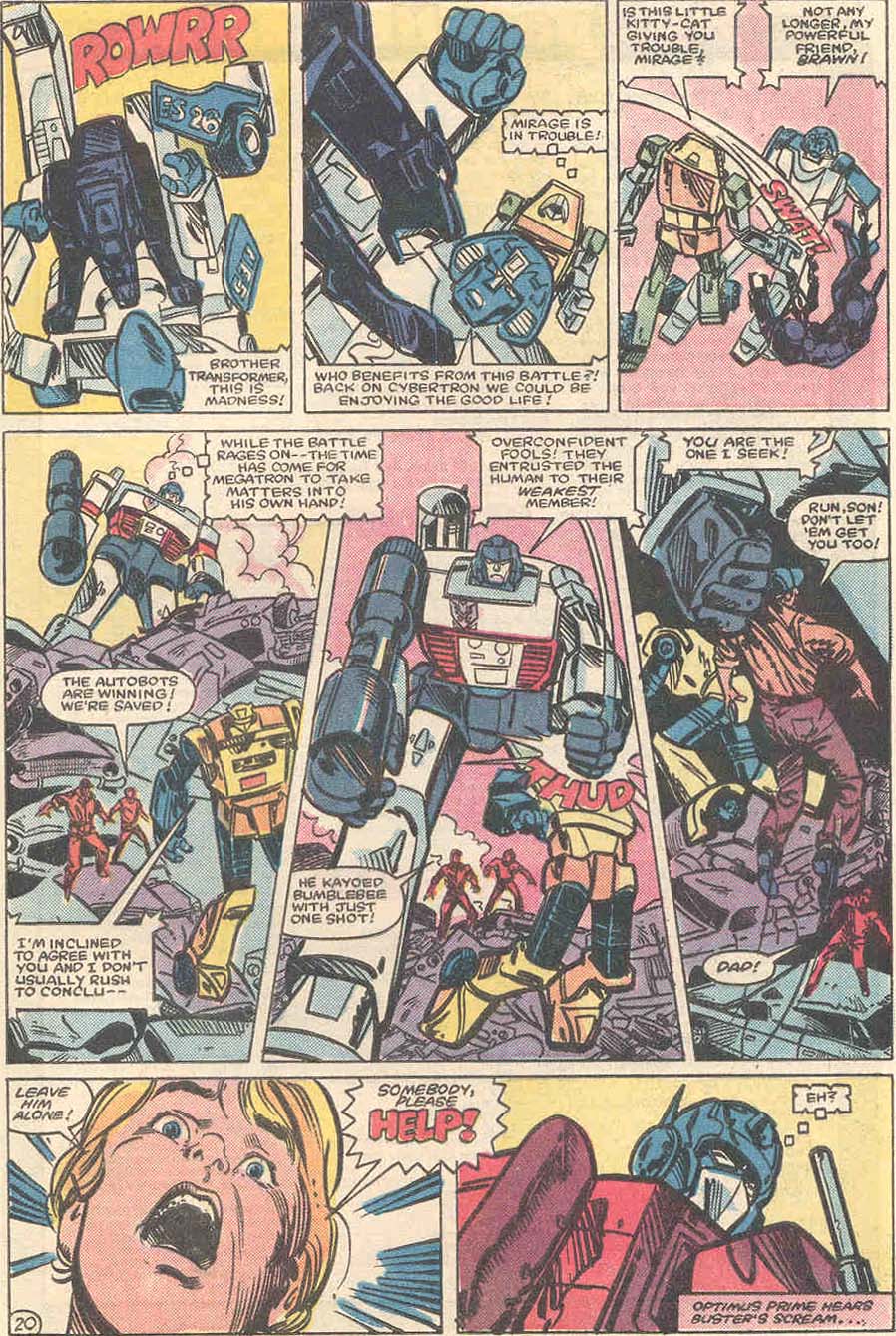 The Transformers (1984) issue 2 - Page 21