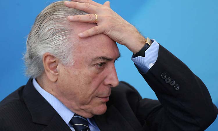 Reprovação de Temer cresce e atinge 89,6%, diz pesquisa