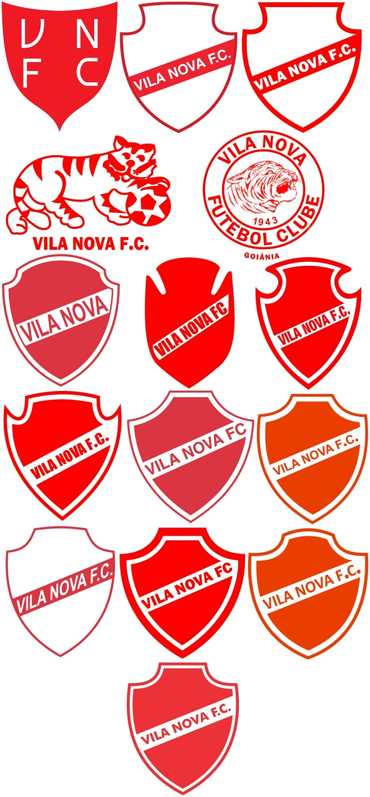 ESCUDOS GINO VILA NOVA FC GO
