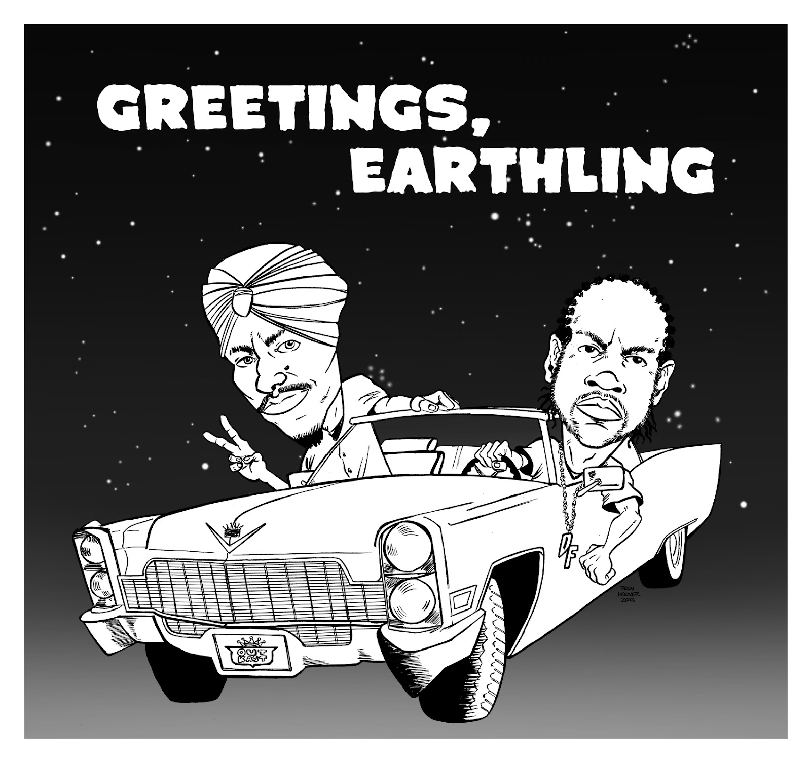 Omega Sketch Aliens By Troy Hoover