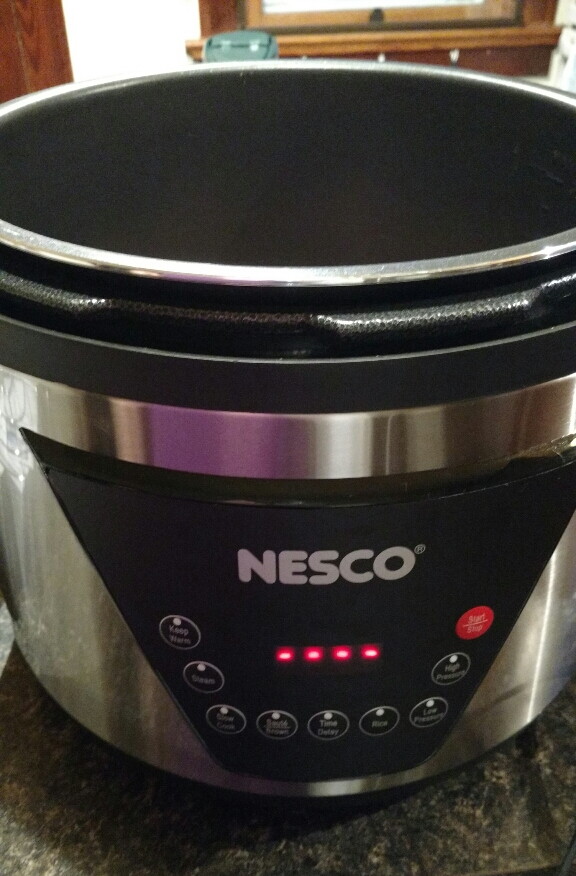 What A View!!! : Using my New Nesco Electric Pressure Cooker