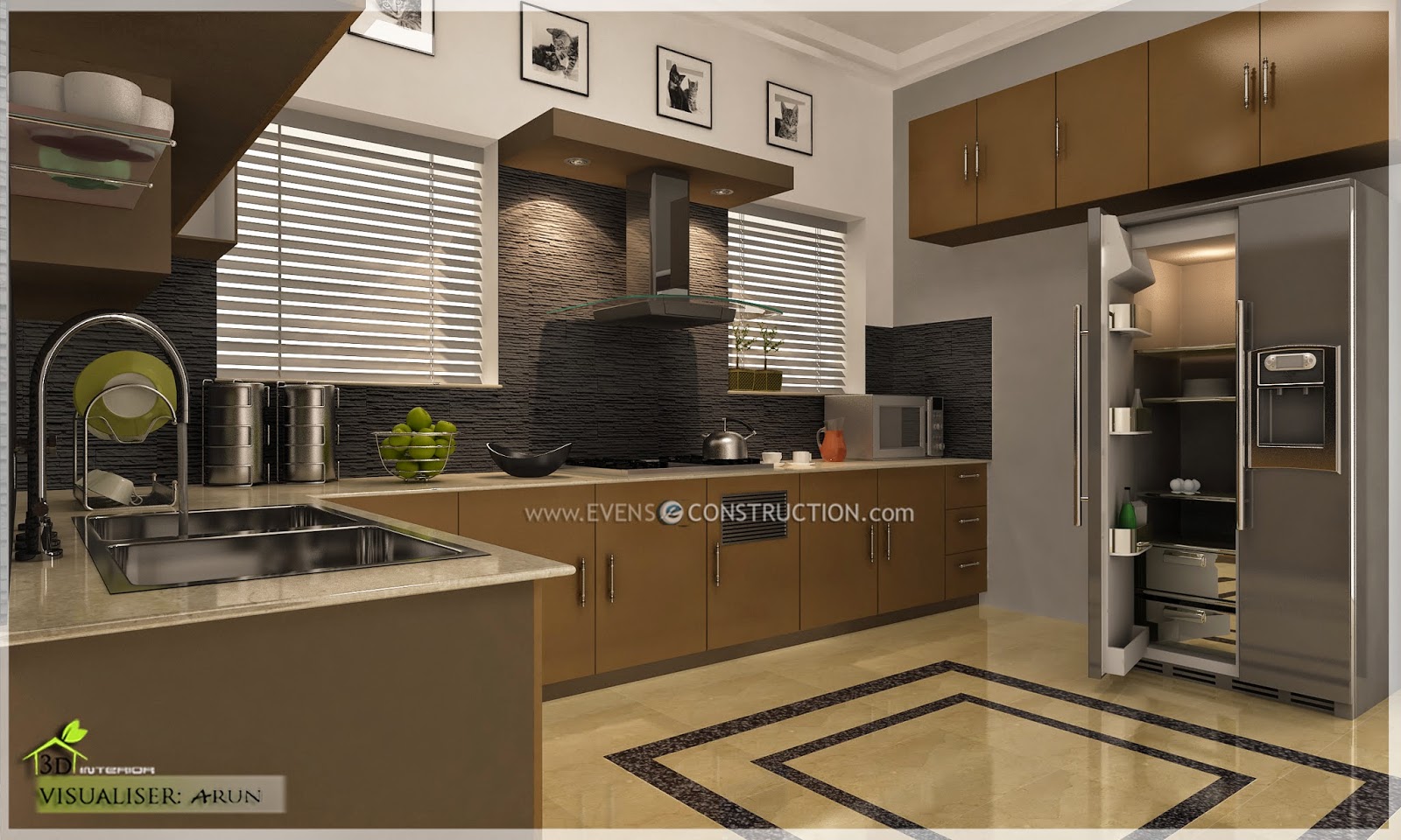 Modern kerala kitchen interior design | Garden Decoration Ideas Homemade