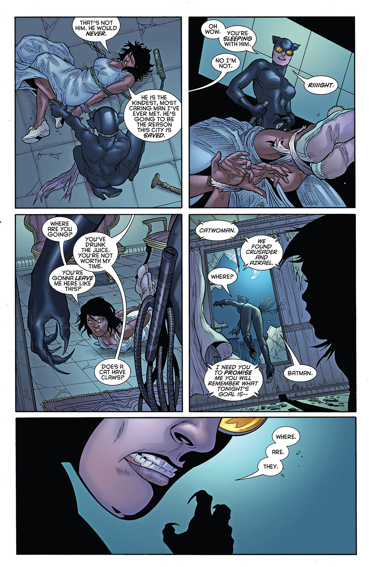 Read online Gotham City Sirens comic -  Issue #22 - 8